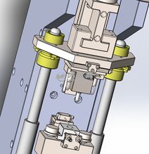 伺服壓機產品配件壓緊機構
